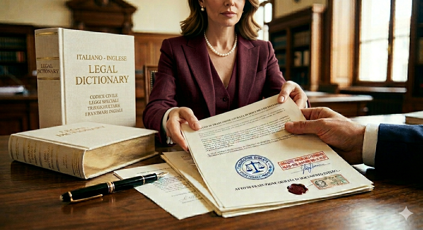 Traduzioni Giurate Asseverate Legalizzate
